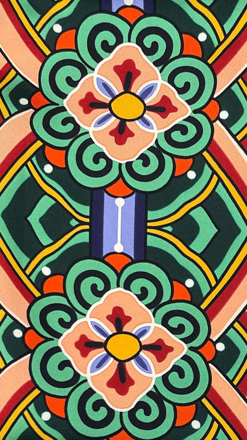 Foulard seta multicolor