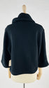 Cardigan corto sciallato