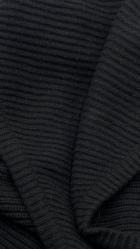 Cardigan corto sciallato