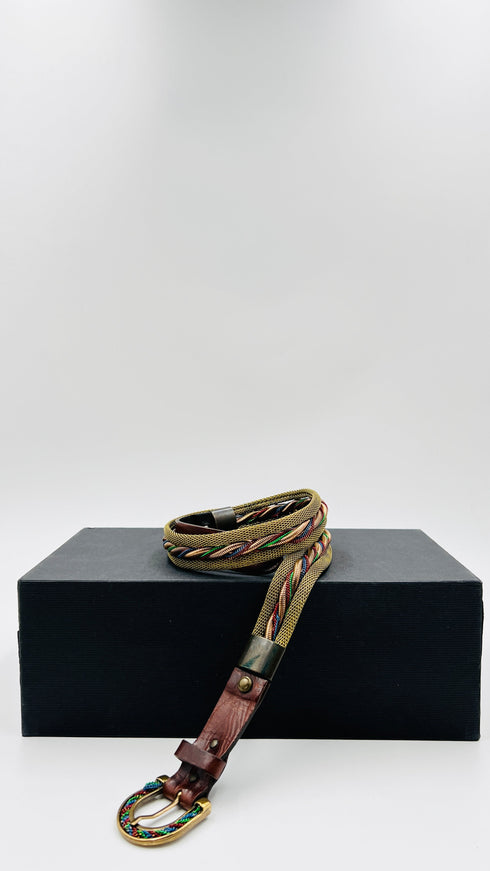 Cintura a intreccio vintage