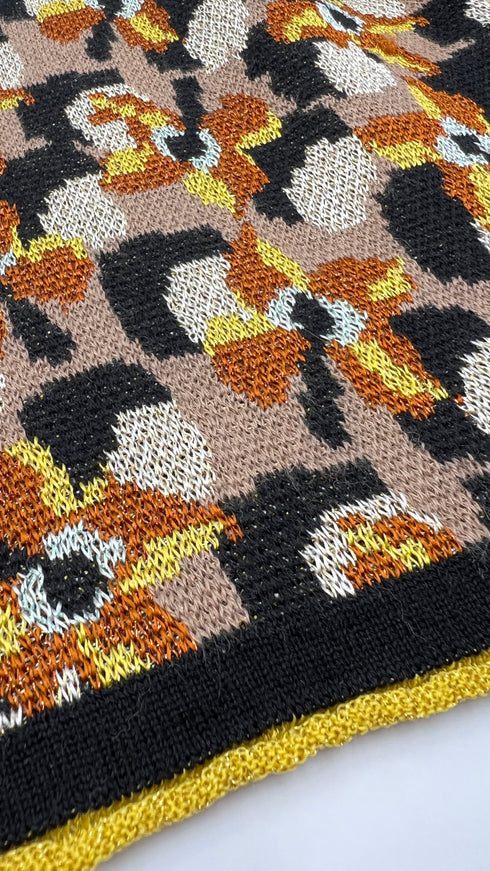 Cardigan corto lurex