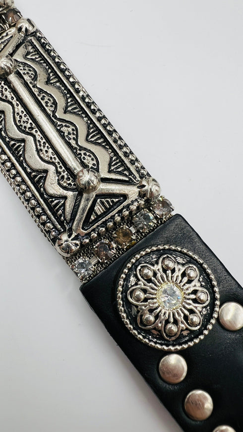 Cintura gioiello vintage con cartellino