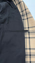 Blazer lungo check