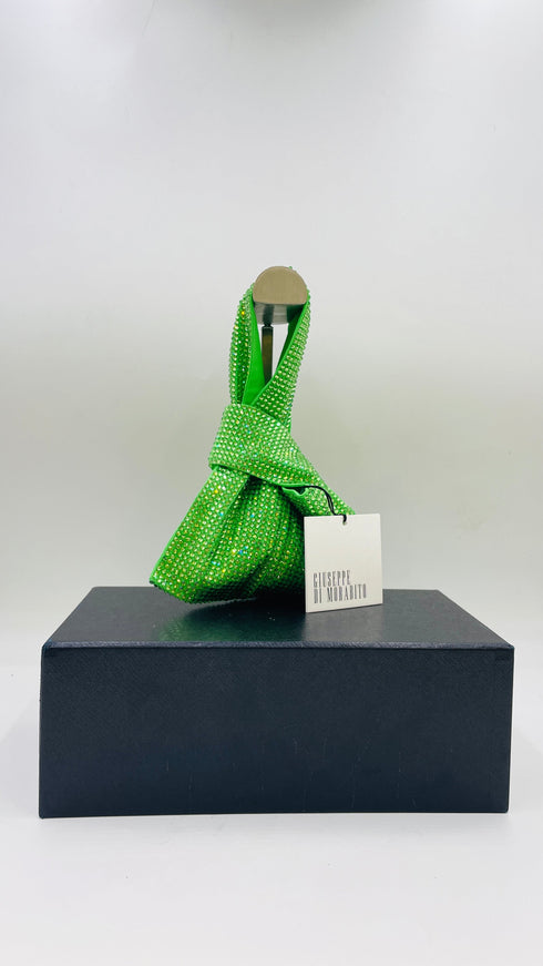 Pochette strass cartellino