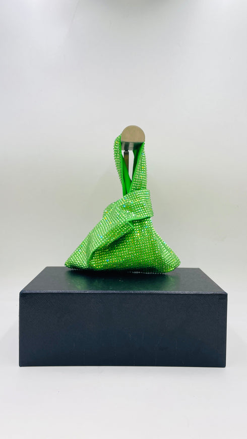 Pochette strass cartellino