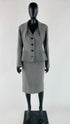 Tailleur vintage giacca e gonna