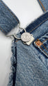 Top in denim