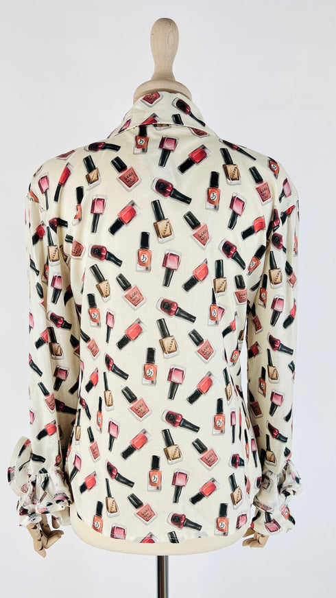 Camicia cotone stampata