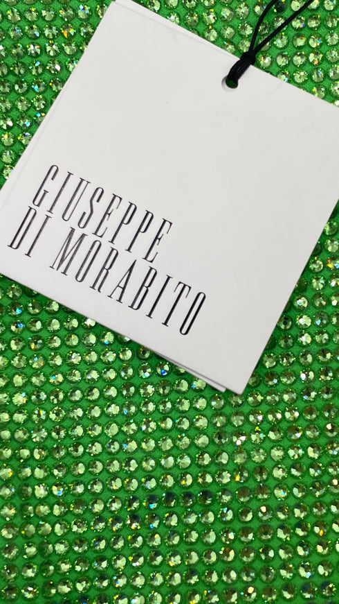Pochette strass cartellino