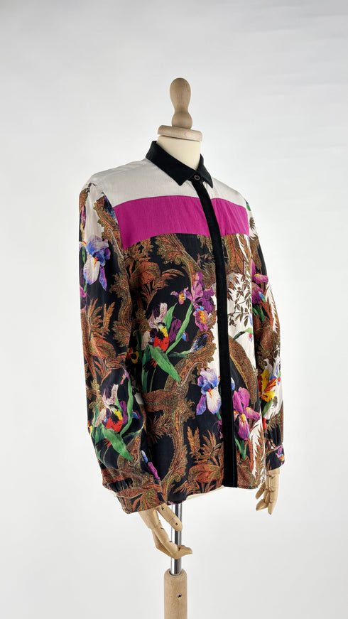 Camicia in 100% seta