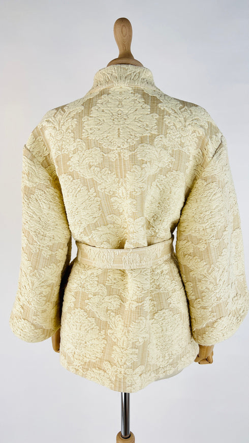 Giacca kimono broccata
