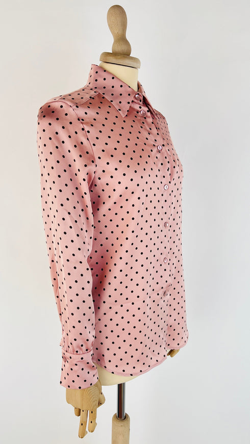 Camicia a pois