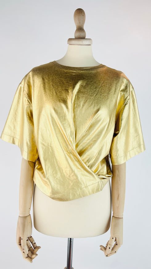 T-shirt dorata