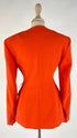 Blazer sagomato rosso