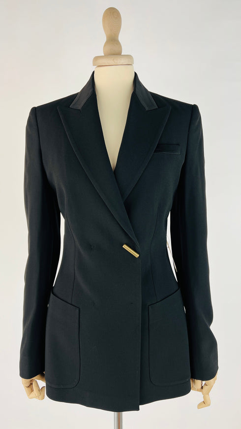 Blazer monobottone sfiancato