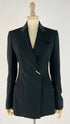 Blazer monobottone sfiancato