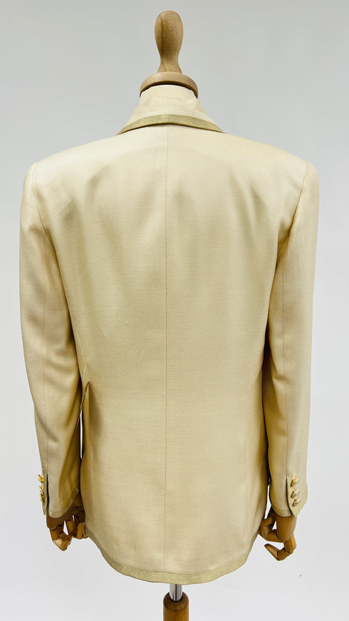 Blazer profili dorati vintage