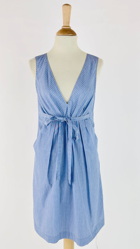 Abito midi smanicato