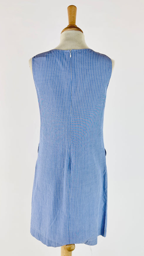 Abito midi smanicato