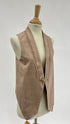 Gilet revers sfrangiato