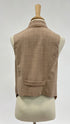 Gilet revers sfrangiato