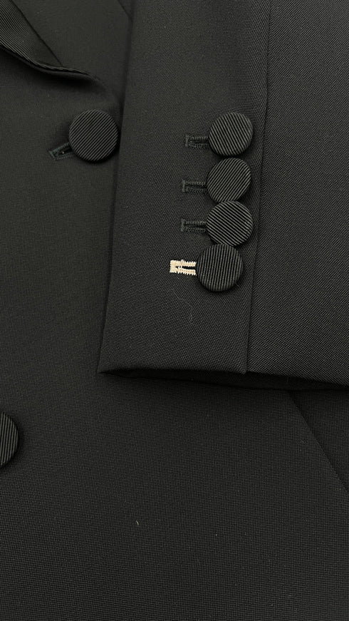 Blazer doppiopetto nero