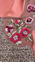 Abito midi paillettes ricamate