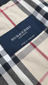 Mantella blu interno tartan