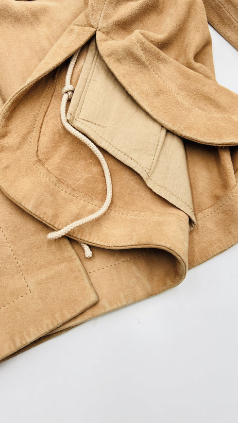 Giacca in suede