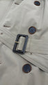 Trench doppiopetto beige