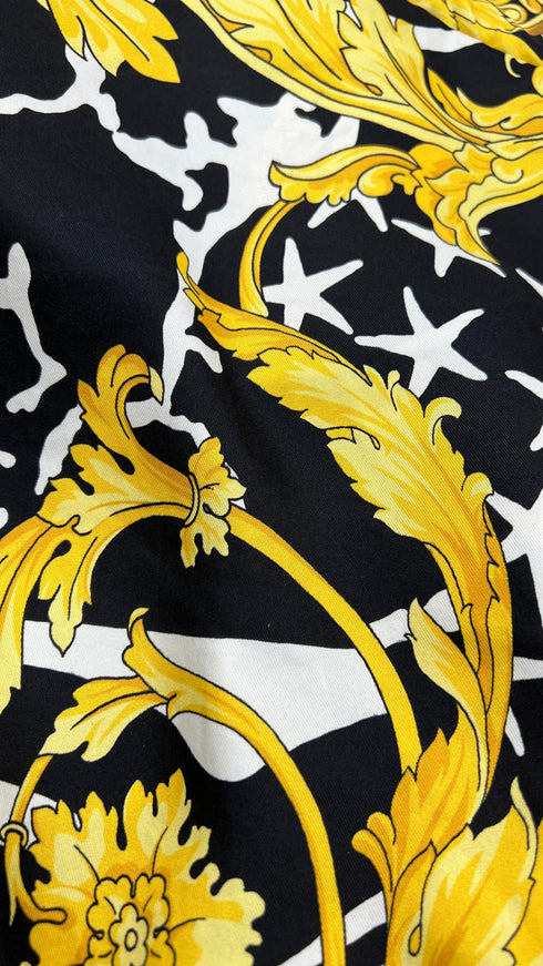 Camicia in seta barocca