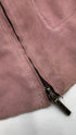 Giacca in pelle con zip