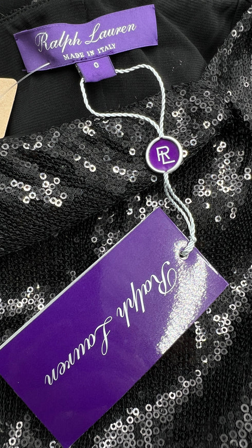 Abito lungo doppio tessuto con cartellino