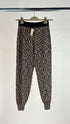 Pantaloni fiammati