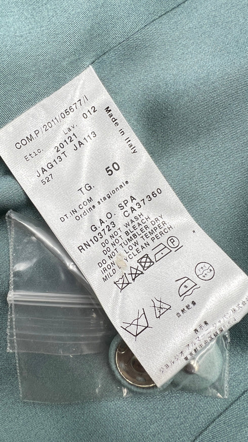 Blazer in raso di seta