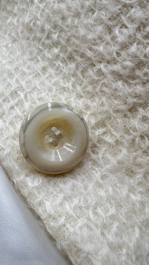 Cappotto midi in tweed