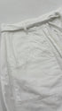 Pantalone in cotone bianco