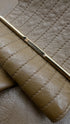 Gonna in pelle maxi cintura