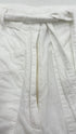 Pantalone in cotone bianco