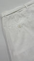 Pantalone in cotone bianco