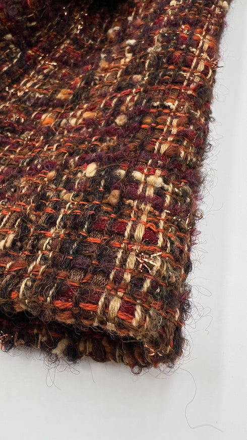 Blazer monopetto tweed