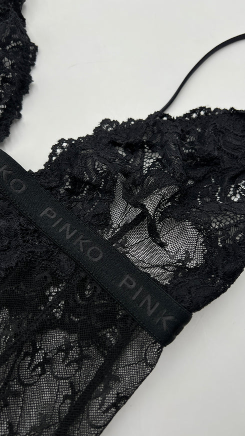 Body in pizzo nero