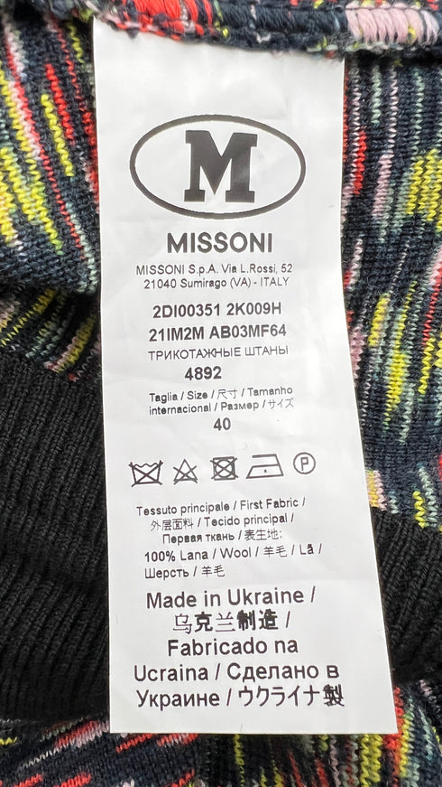 Pantaloni fiammati