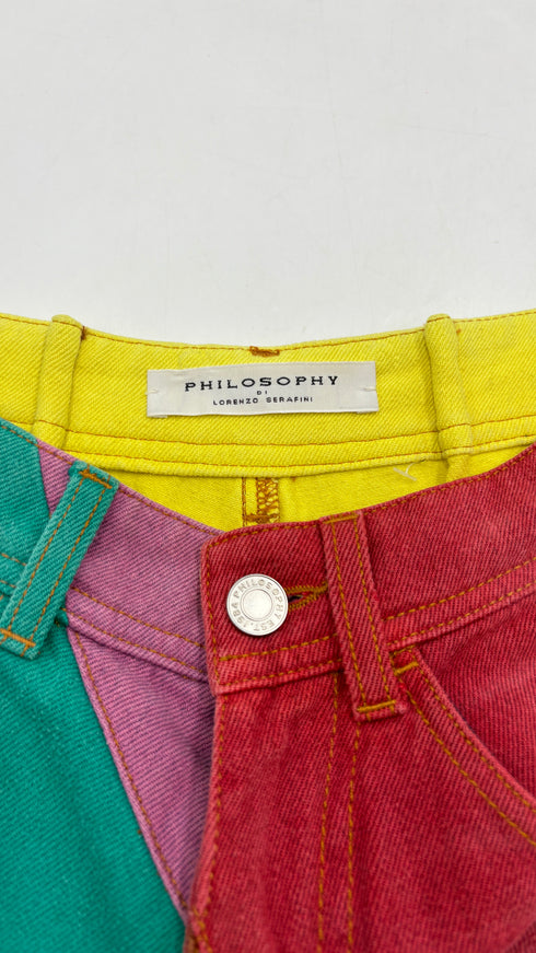 Pantaloni patchwork