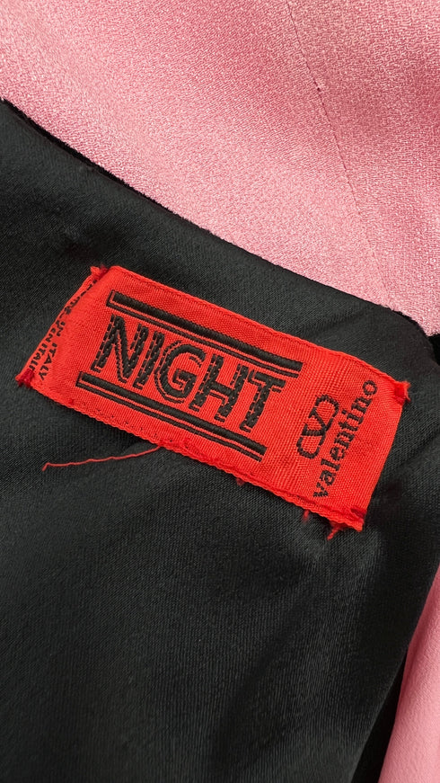 Abito midi crepe velluto