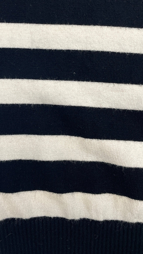 Cardigan cropped righe