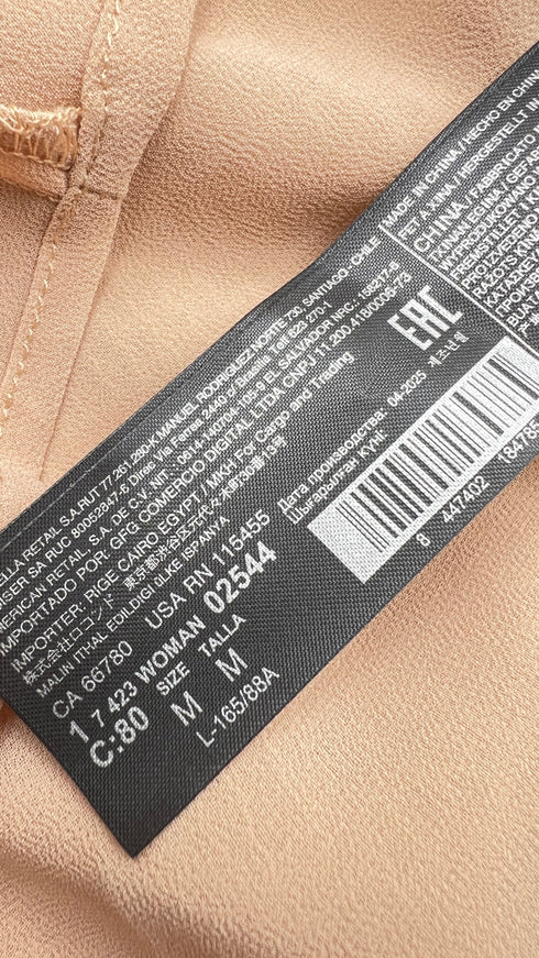 Abito lungo con paillettes