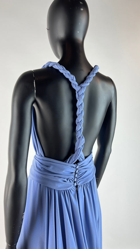 Abito lungo con strascico