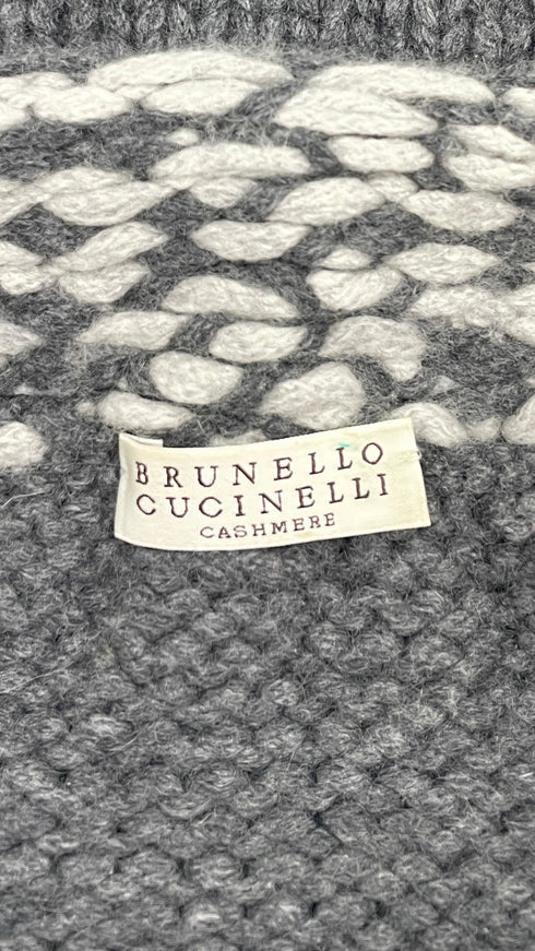 Maglia cropped cashmere