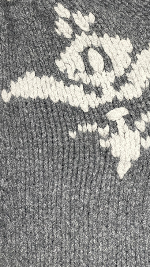 Maglia cropped cashmere